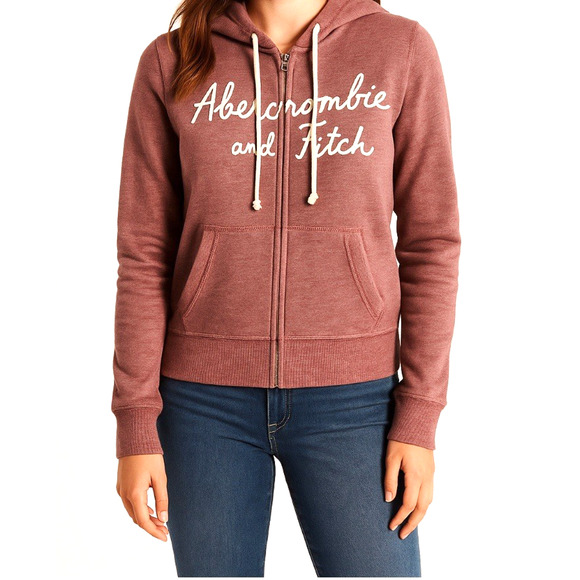 Abercrombie & Fitch Women’s Full Zip Hoodie Retail Size Small - Picture 1 of 11